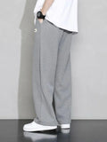 Men's Micro Fabric Trouser - Plain Grey, Small to 2XL