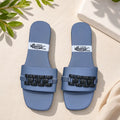 Stylish New Fancy Women's Slippers High Quality - Grey