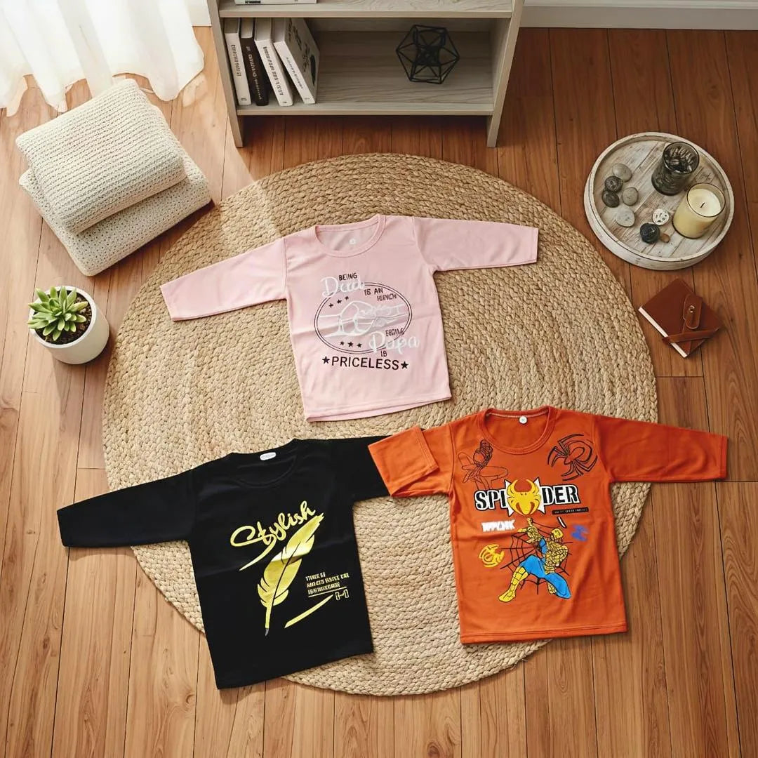 Kids 3-Piece Cotton Lawn Outfit Set - Ages 1-5 - view 2