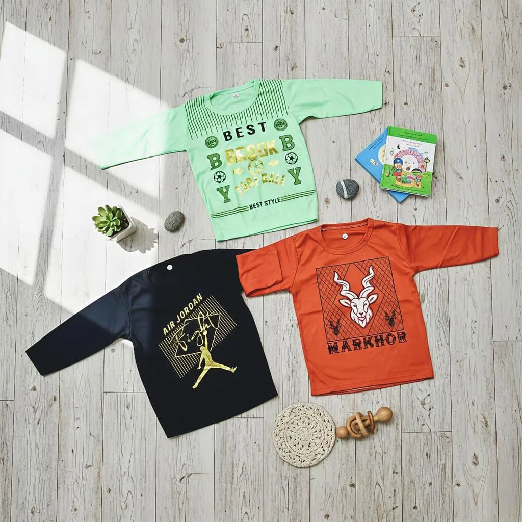 Boys & Girls 3-Piece Eid Set - Cotton Lawn Shirt & Trouser - view 2