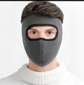 Winter Bike Face Mask - Black Fleece, Pack of 2