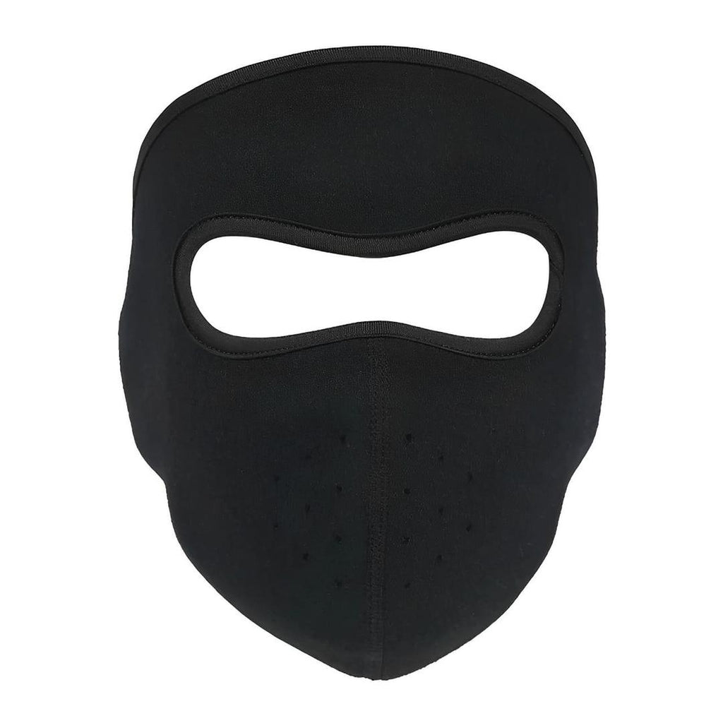 Winter Bike Face Mask - Black Fleece, Pack of 2