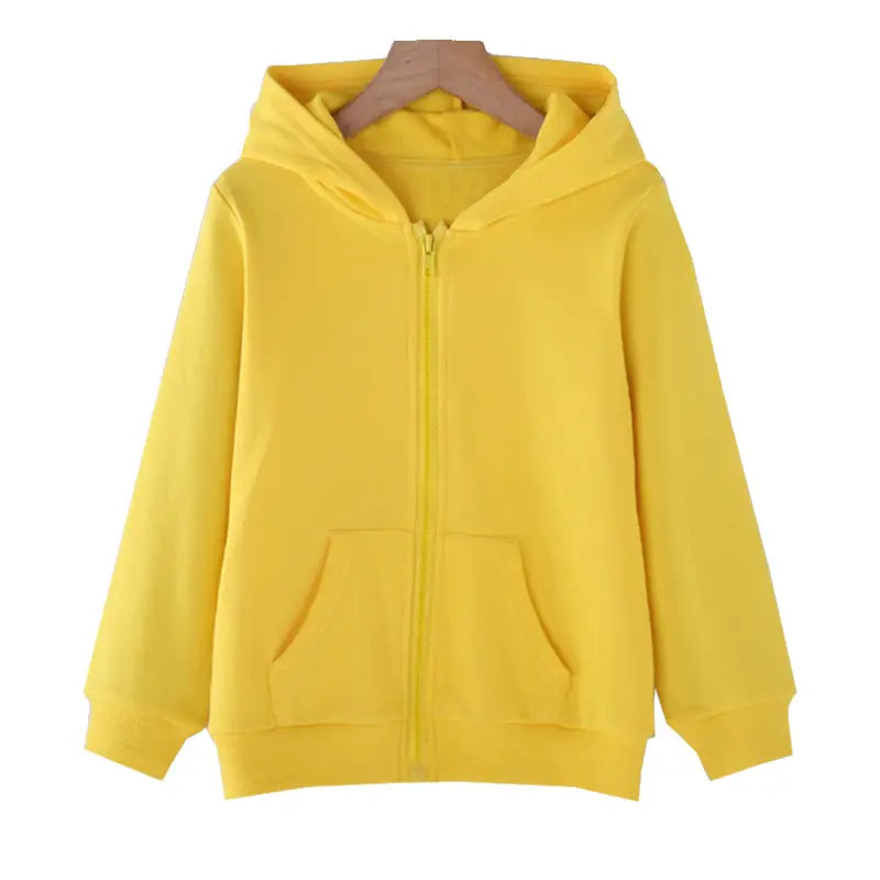 Kids Full Zip Hoodie - 7 Colours, 140 to 170cm, 9 to 14 Years