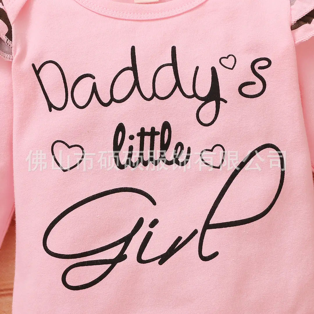 Girls Cotton Winter Suit - Pink Camo Pants - view 3