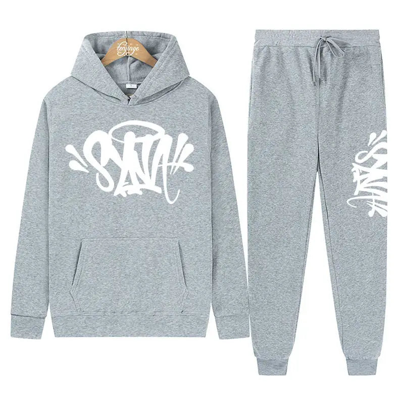 Women's Fleece Hoodie & Pants Set - Light Blue - view 3