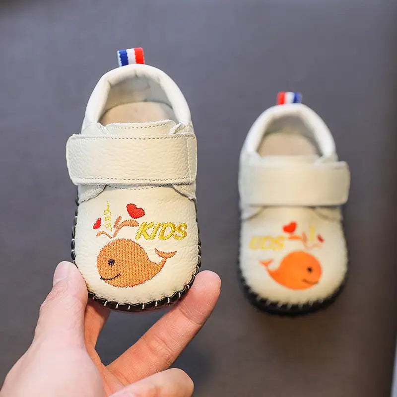 Girls Baby Shoes - Pink, Spring & Autumn Wear - view 2