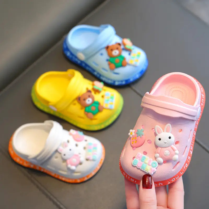 Kids Cartoon Slippers - Soft Home Wear