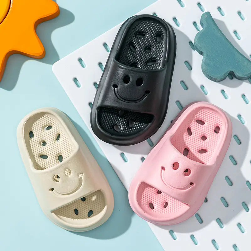 Kids Smiley EVA Slippers - Summer, Non-Slip Sole - view 3