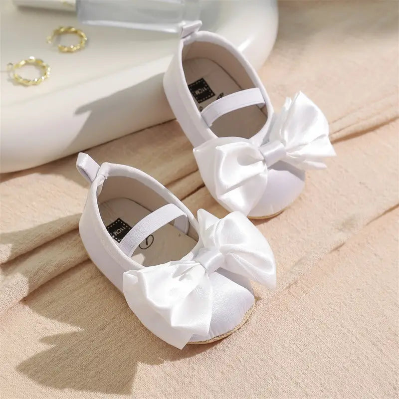 Toddler Bow Shoes - Pink, Ages 0-1 - view 2