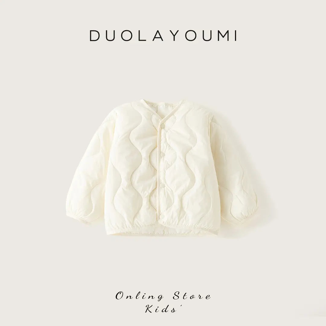 Kids Quilted Winter Jacket - 3 Colours, 90 to 150cm