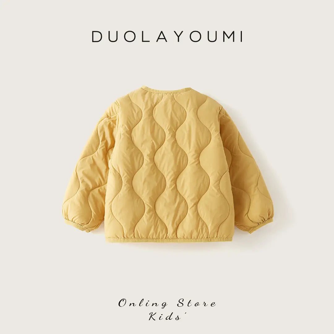 Kids Quilted Winter Jacket - 3 Colours, 90 to 150cm
