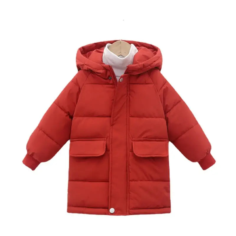 Kids Hooded Padded Jacket - 4 Colours, 100 to 150cm
