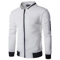 Men's Diamond Quilted Bomber Jacket - 4 Colours, S to 3XL