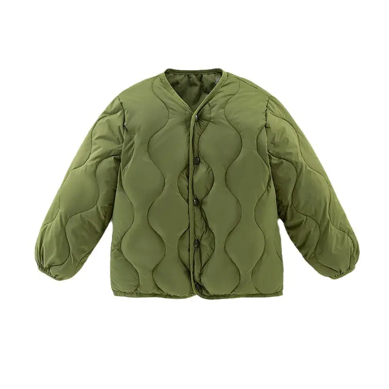 Kids Quilted Jacket with Silk Lining - 3 Colours, 2 to 8 Years
