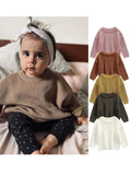 Kids Cotton Sweater - 9 Colours, 66 to 120cm, 3M to 6 Years