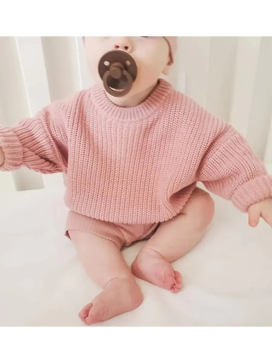 Kids Cotton Sweater - 9 Colours, 66 to 120cm, 3M to 6 Years