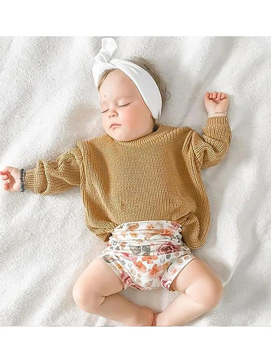 Kids Cotton Sweater - 9 Colours, 66 to 120cm, 3M to 6 Years