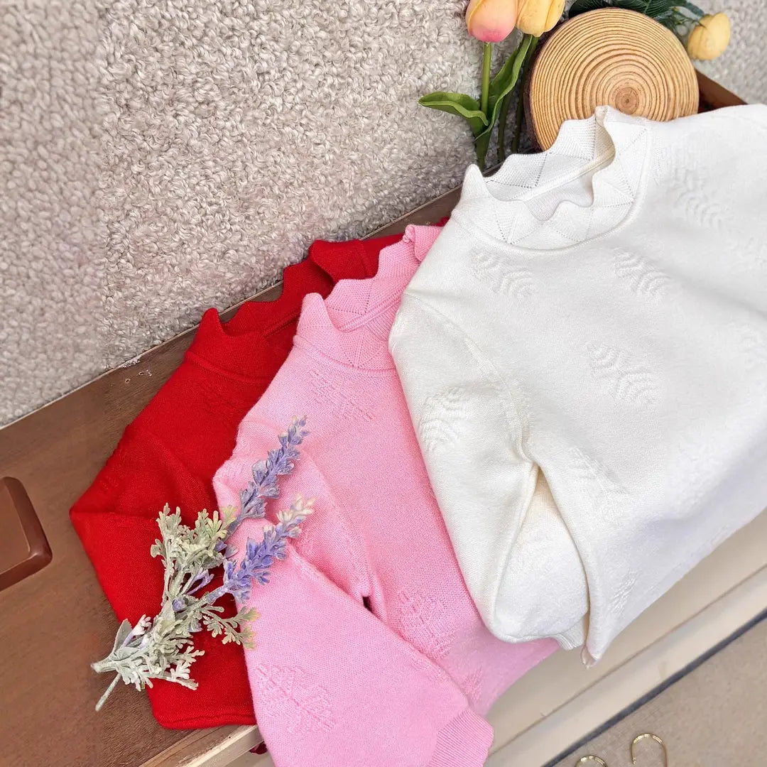 Kids Velvet Sweater - 4 Colours, 90 to 130cm, 2 to 6 Years