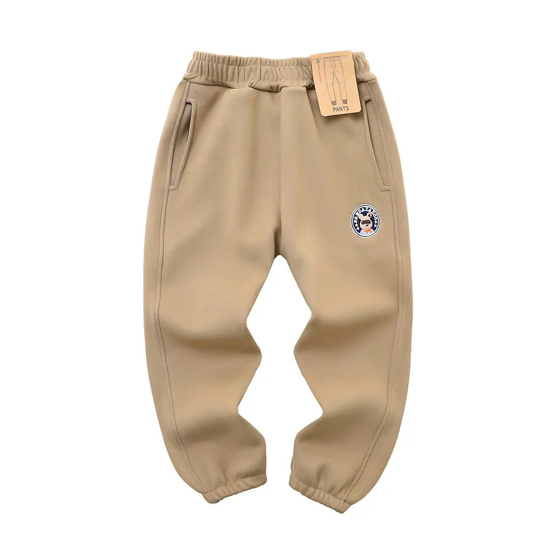 Kids Windproof Velvet Pants - 5 Colours, 170cm, 12 Years
