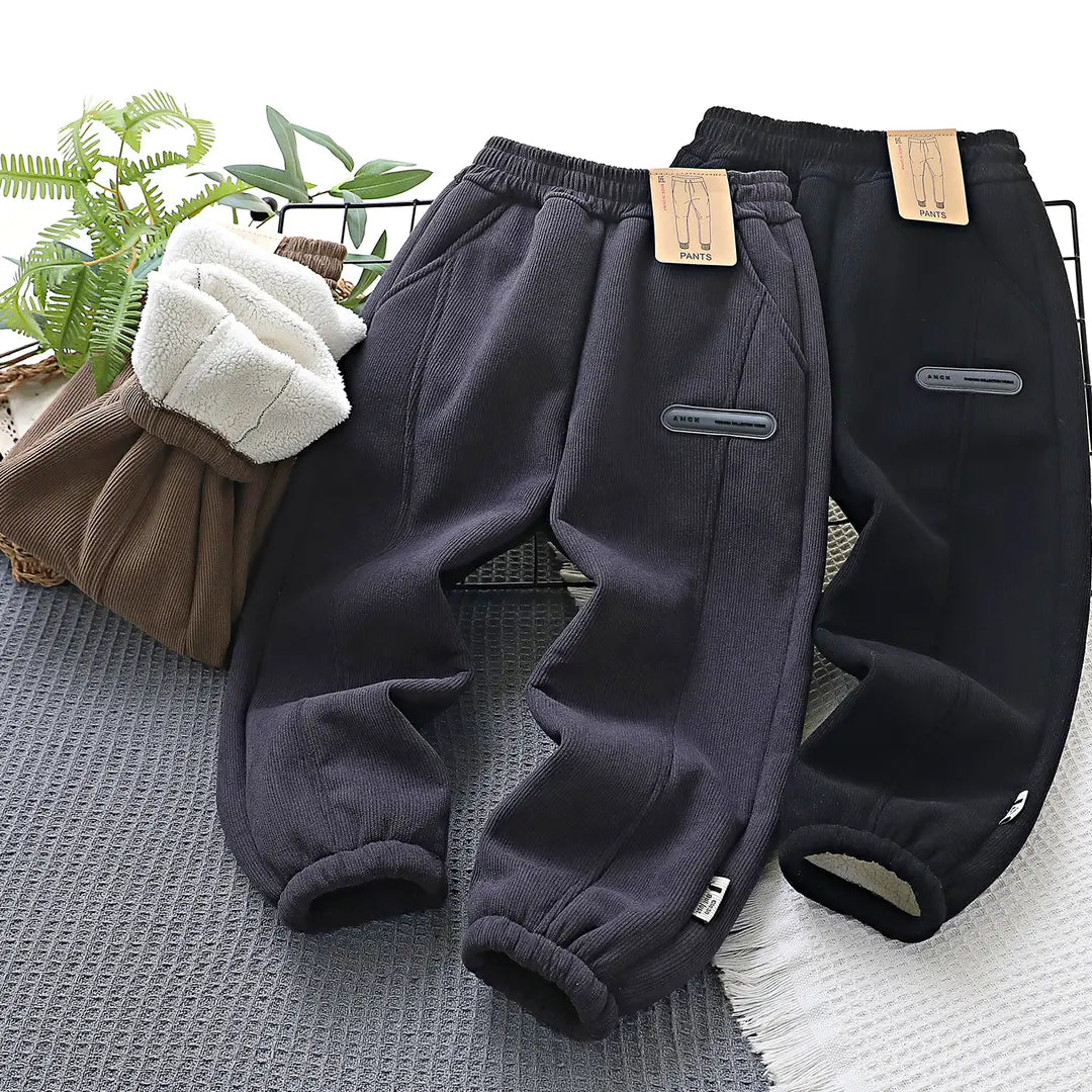 Kids Corduroy Pants - 3 Colours, 120cm (5 Years), Design 1