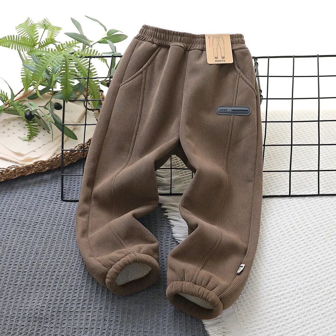 Kids Corduroy Pants - 130 to 160cm, 6 to 10 Years, Design 2
