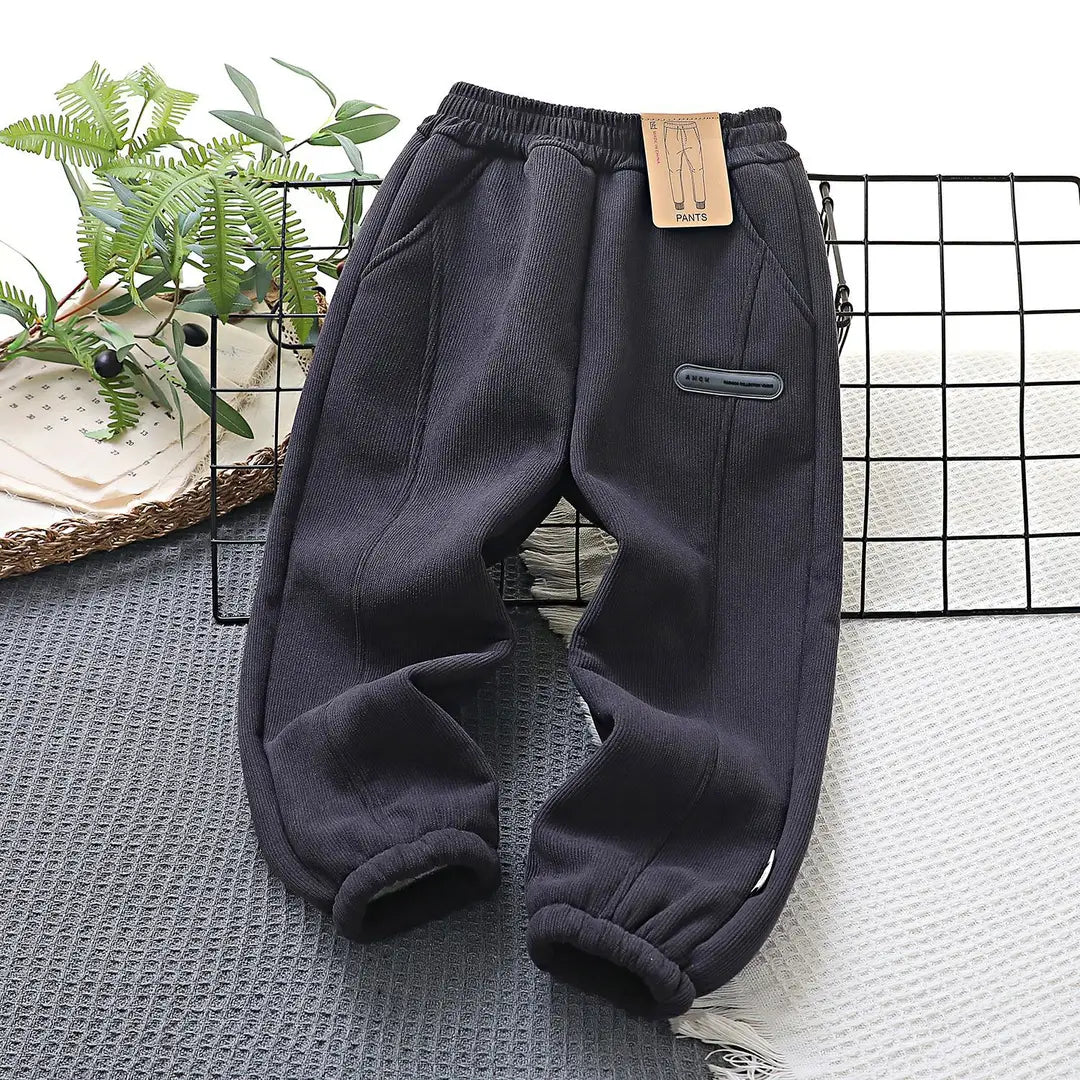 Kids Corduroy Pants - 130 to 160cm, 6 to 10 Years, Design 2