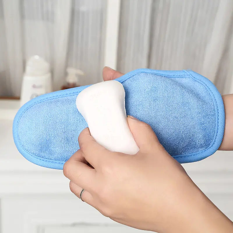 Korean Style Bath Glove - Double Sided, Kids and Adults