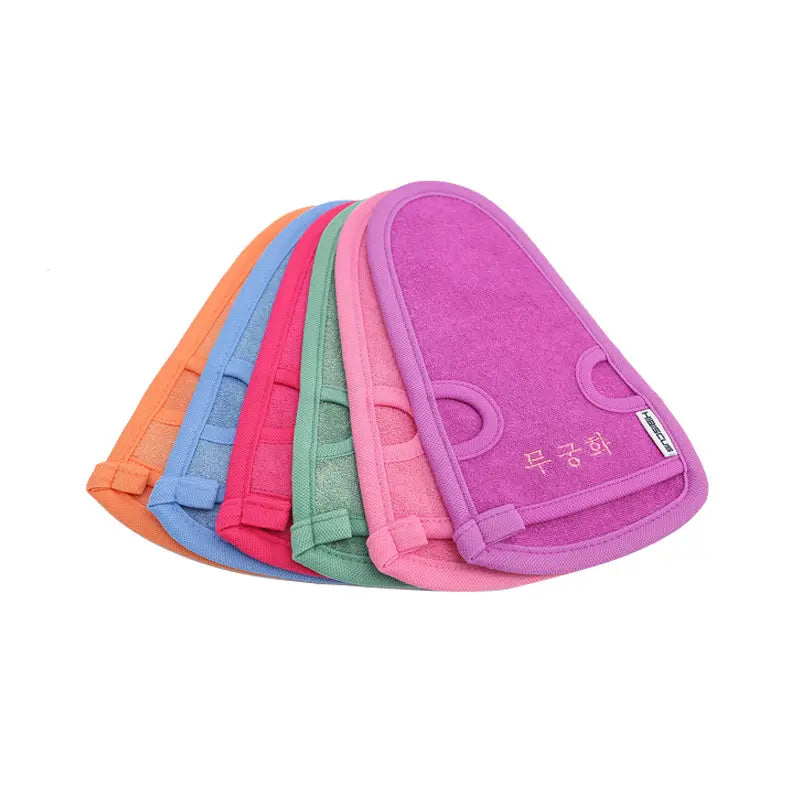 Korean Style Bath Glove - Double Sided, Kids and Adults