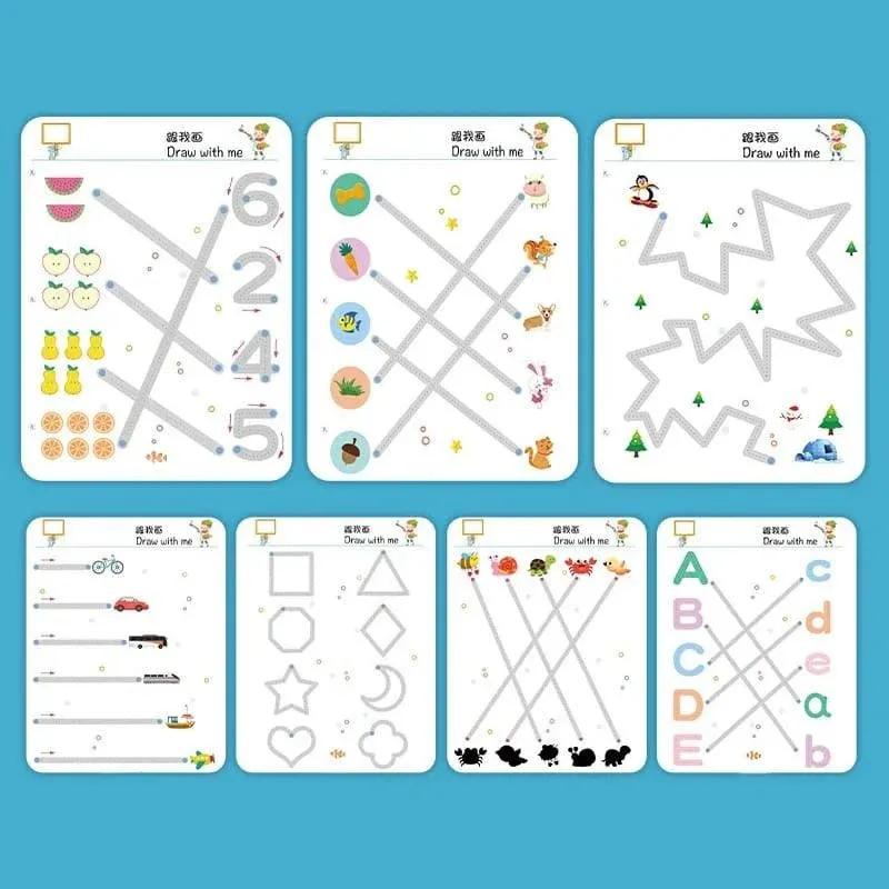 A5 Stroke Dot-to-Write Learning Book for Kids - view 3