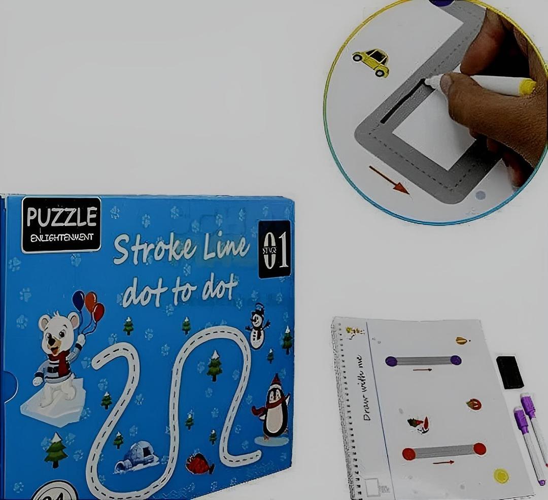 A5 Stroke Dot-to-Write Learning Book for Kids - view 5