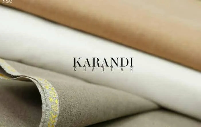 Men's Unstitched Khaddar Suit - Brown, 7 Meter Cutting