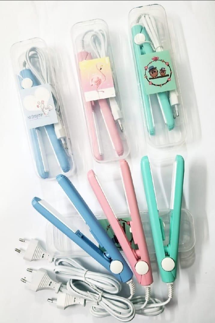 Mini Hair Straightener for Women Pink Teal Purple - view 4