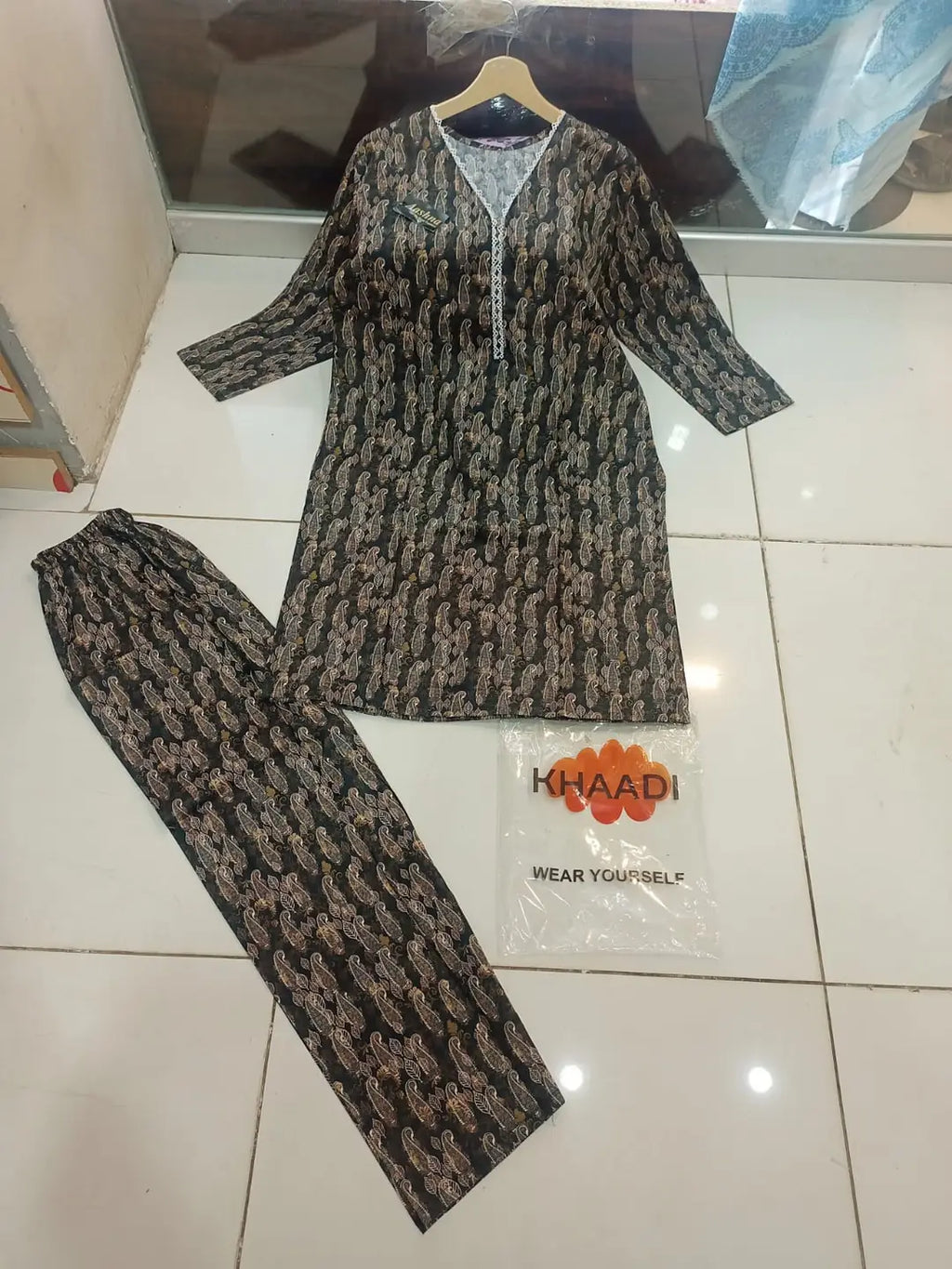 Multicolour Printed Lawn Suit - 2-Piece Stitched - view 2