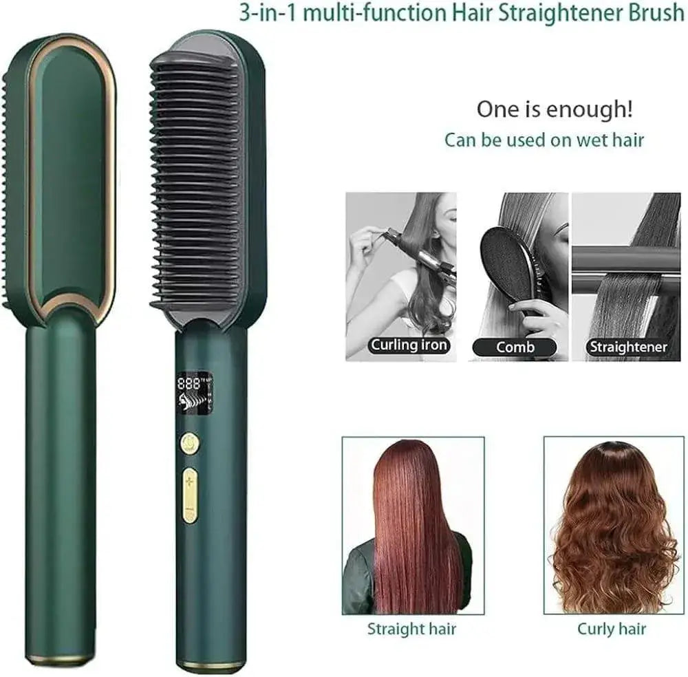 Hair Straightener Brush (High Quality) - view 3