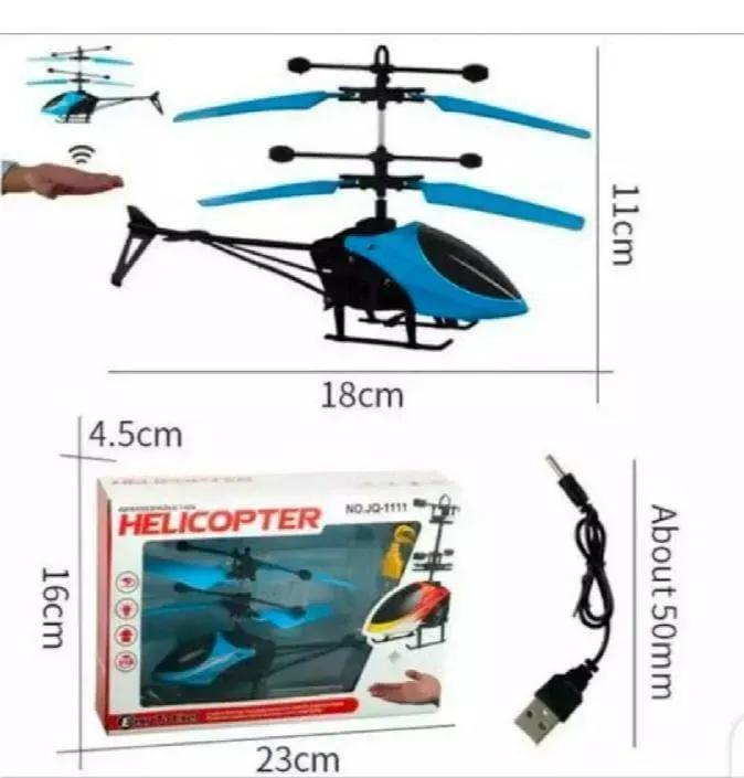 Infrared Hand Sensor Helicopter Toy - Kids Ages 1-12 - view 4