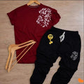 Men's Printed Polyester Track Suit - 2 Piece
