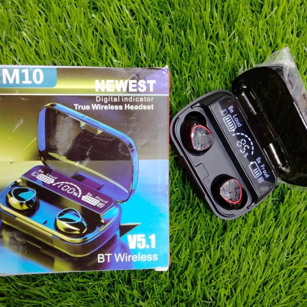 M10 Wireless Earbuds with Charging Case & Bluetooth 5.3 - view 2