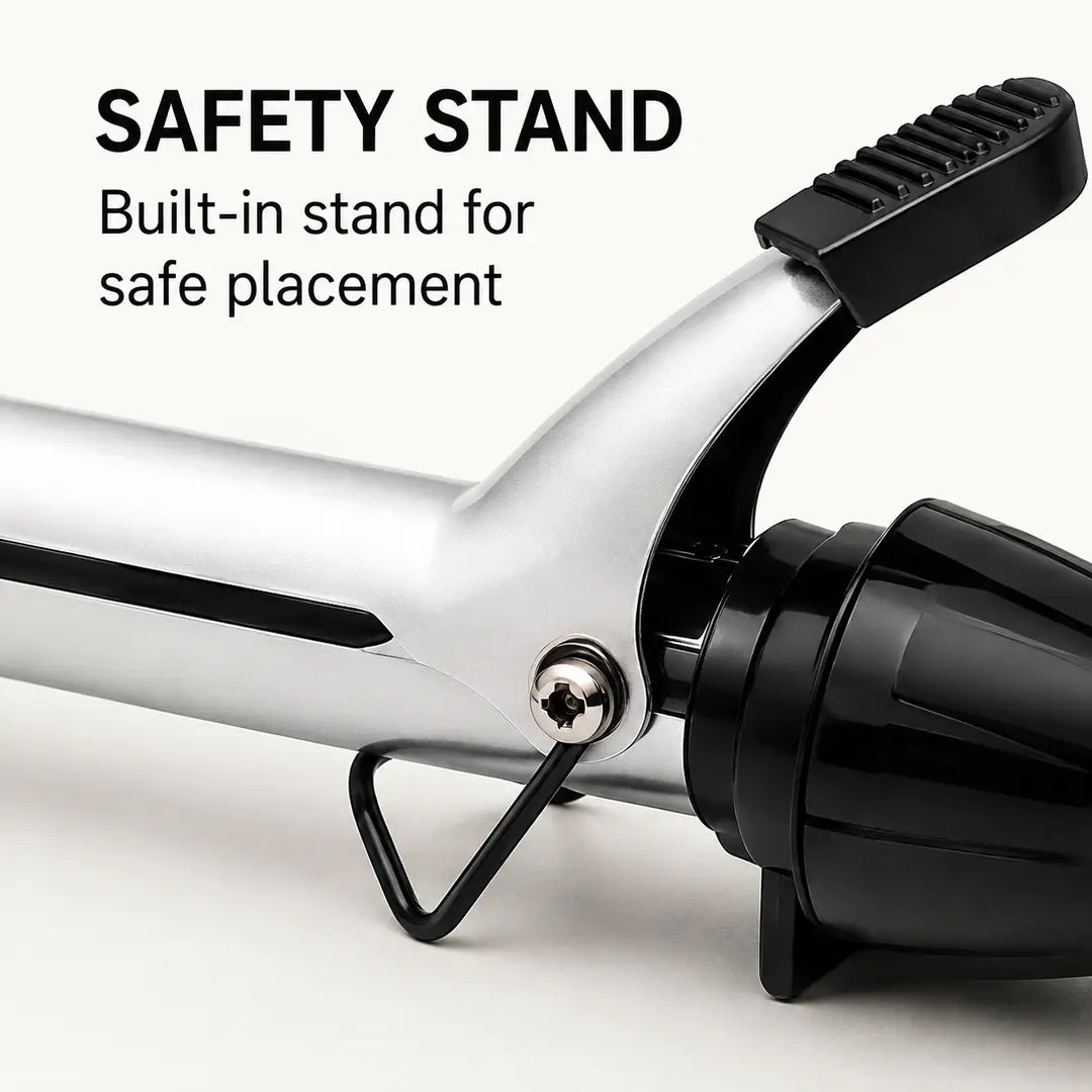 Professional Instant Heat Curling Tong – Hair Styling Curler | 19mm - view 6