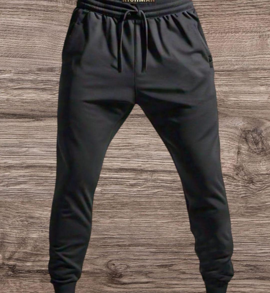 Men's Graphic Track Suit - Yellow Micro Interlock - view 2