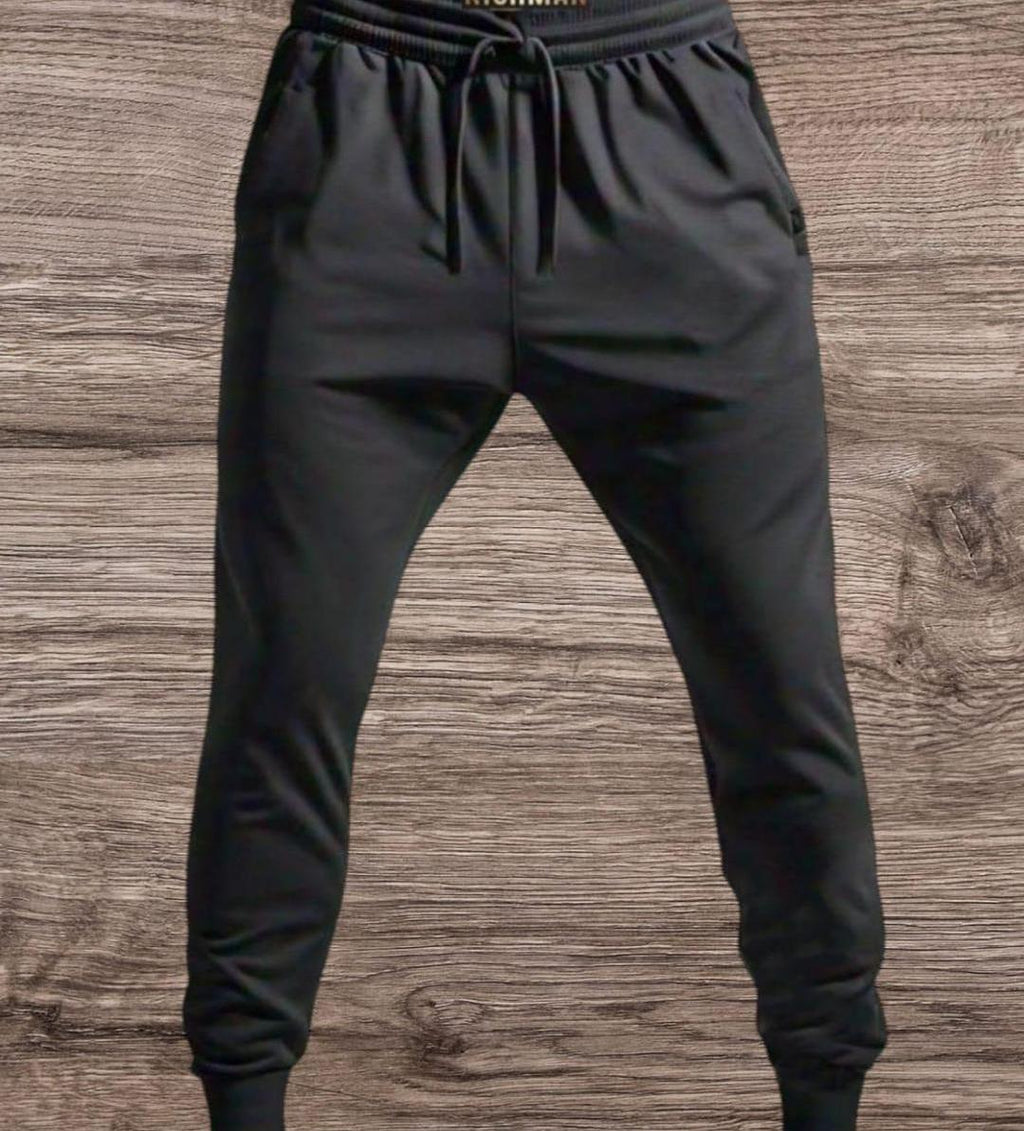 Men's Micro Interlock Track Suit - Green, 2 Piece Summer - view 2