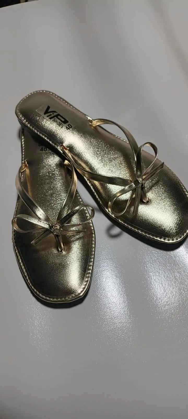 Women's Synthetic Leather Semi-Formal Slippers