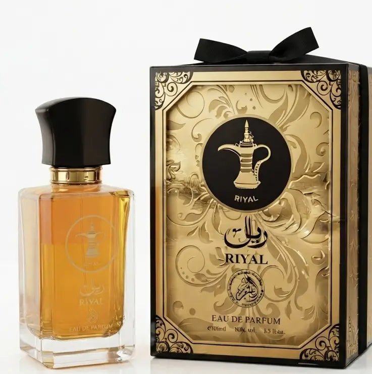 Riyal Eau de Parfum by Al-Fakhr Perfumes – 100 mL Unisex Long-Lasting Ambery, Citrus, Woody & Musky Fragrance - view 2