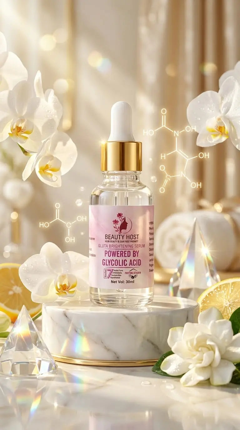 Brightening Face Serum - Glycolic Acid and Gluta