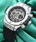 Men's Stainless Steel Watch - Round Dial, 4 Colours