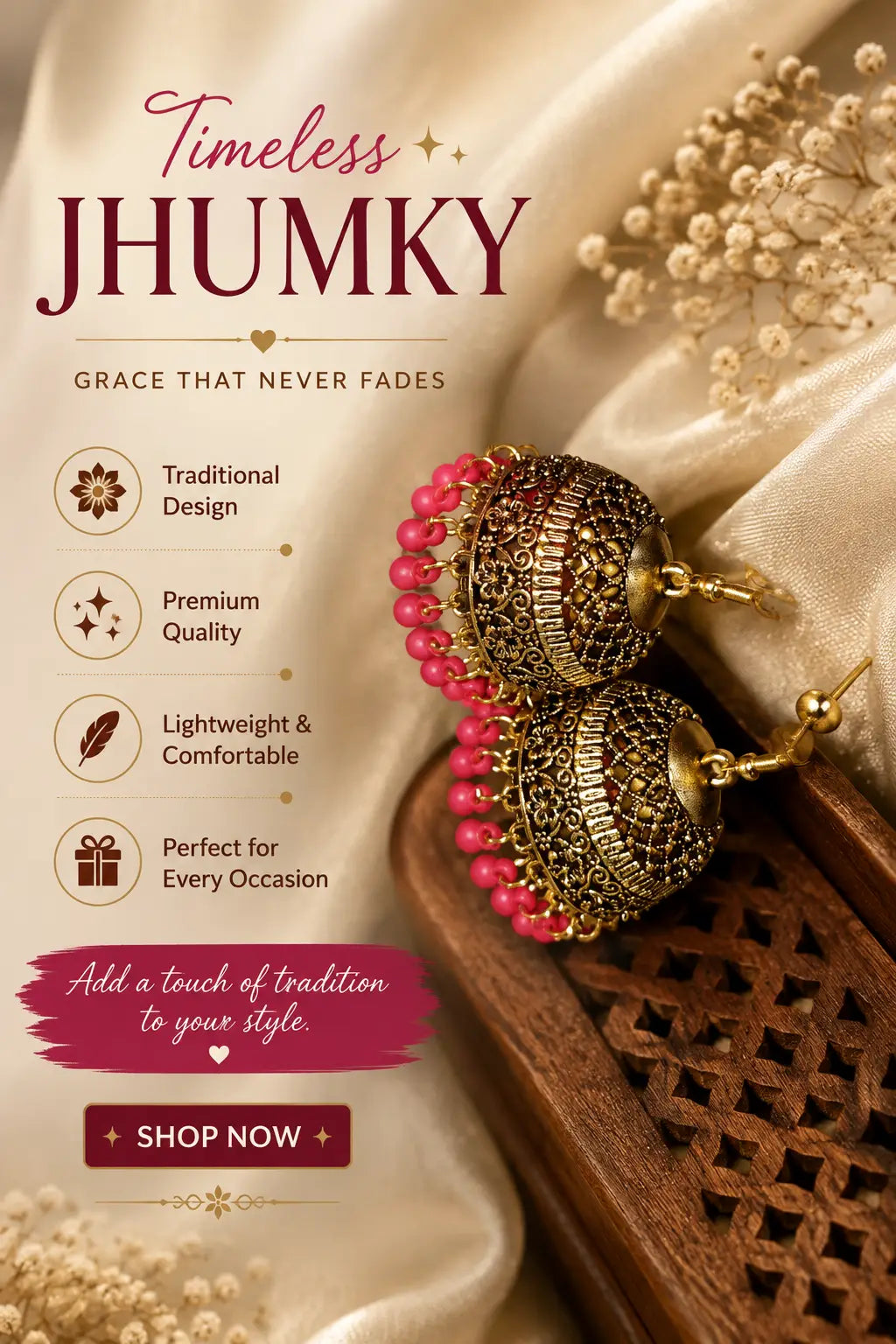 Jhumka - view 2