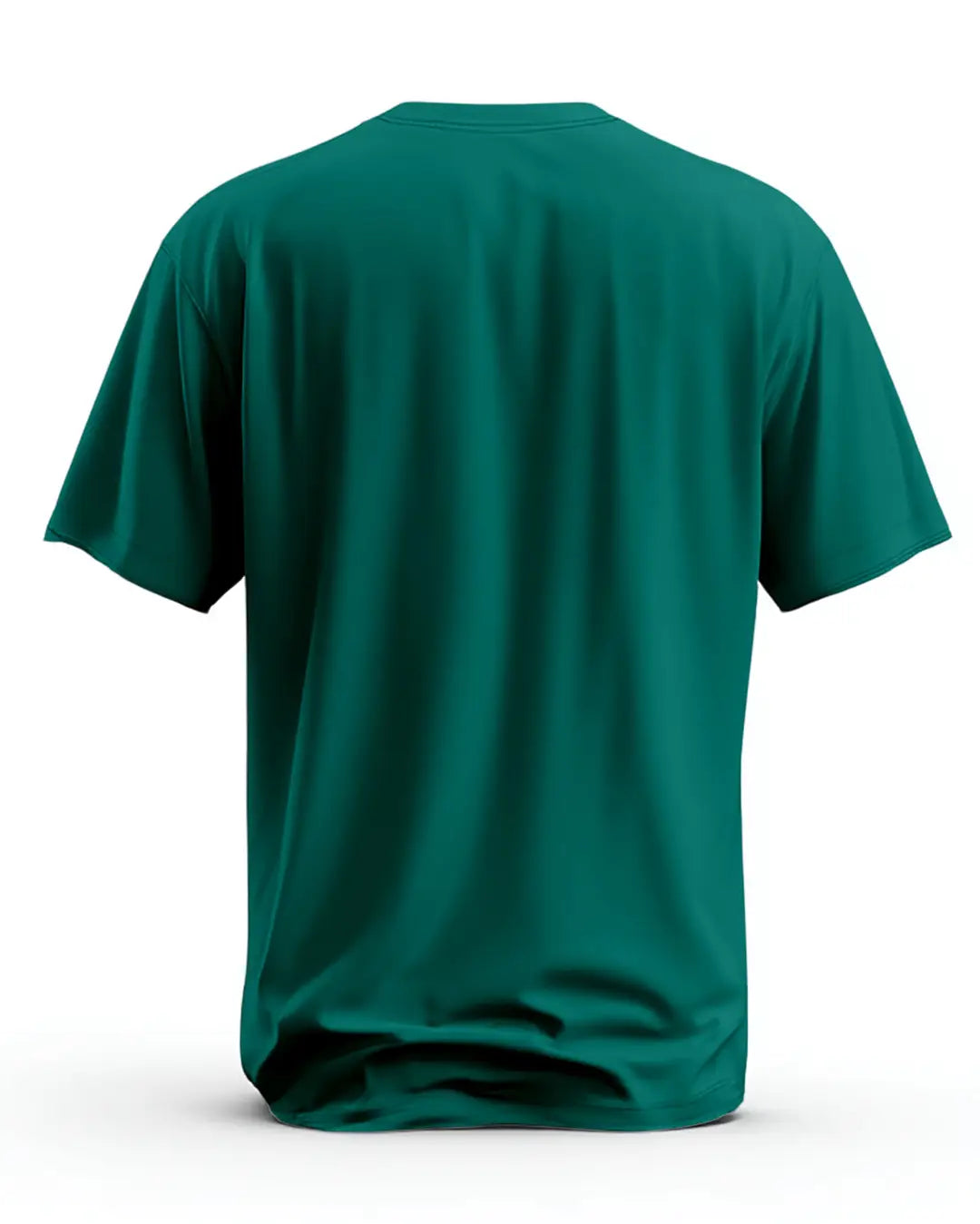Men's Printed Cotton T-Shirt - Basketball Graphic, Round Neck - view 2