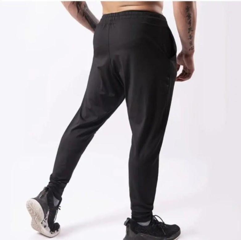Men's Flame Print Track Suit - Black, 2 Piece Summer - view 4