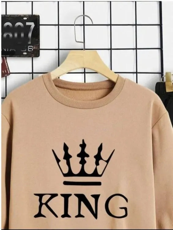Men's Dri-Fit Printed Track Suit - Brown Crown Graphic - view 2