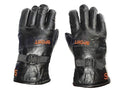 Men's Rexine Winter Gloves - Black, 1 Pair