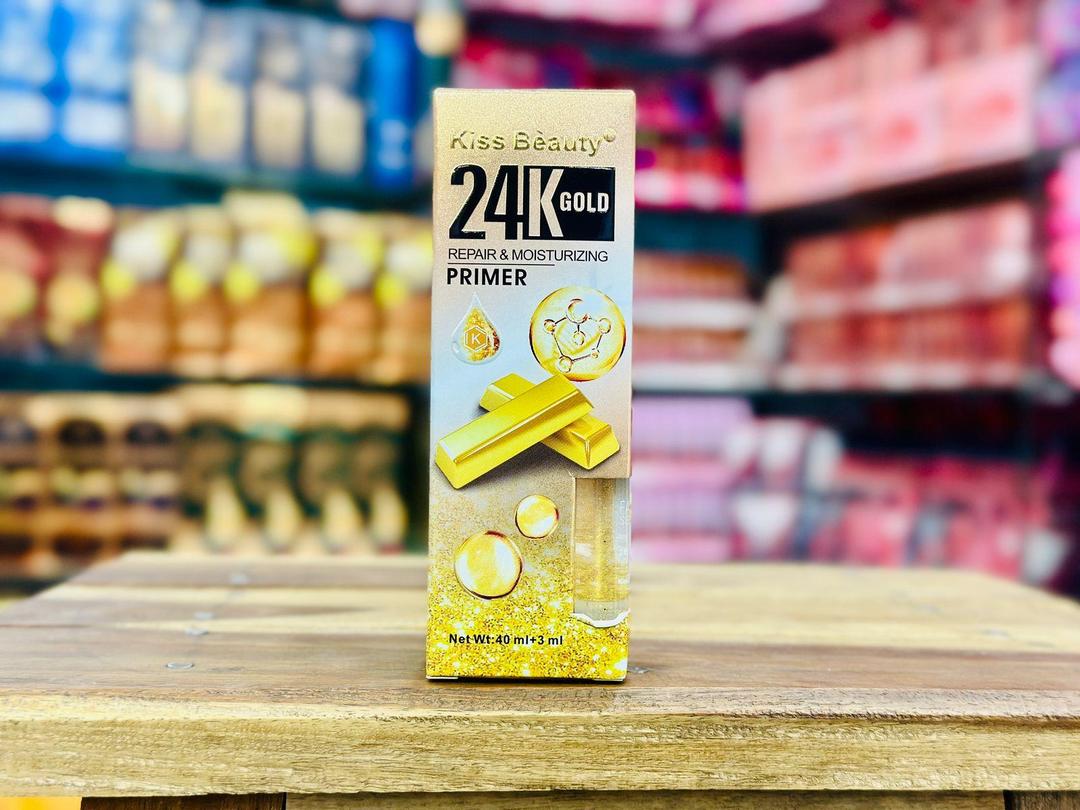 Gold Face Primer - 30ml, Liquid, Dewy Finish